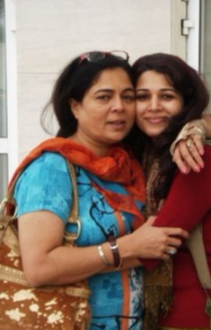 Mrunmayee Lagoo family